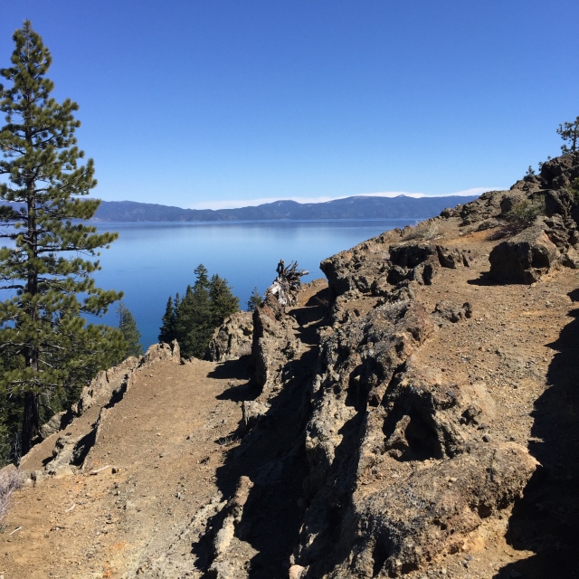 Castle Rock Summit - spectacular view of Lake Tahoe